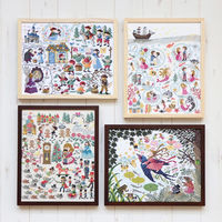 オリムパス製絲(Thread) 刺しゅうキット 『ノスタルジックストーリー 人魚姫 7570』 OLY-K7570 1組（直送品）