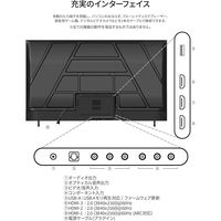 JAPANNEXT 60インチ ワイド 4K液晶ディスプレイ JN-V60U-M-H5 1台（直送品）