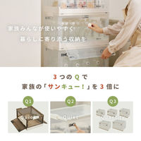 萩原 【3個セット】収納ボックス PS100 S(20L) 240653150 1セット(3個入)（直送品）