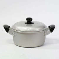 リバティーコーポレーション 両手鍋 20cm アルミ ガス火専用 軽量 LD-359 1個（直送品）