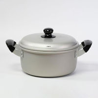 リバティーコーポレーション 両手鍋 22cm アルミ ガス火専用 軽量 LD-360 1個（直送品）