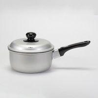 リバティーコーポレーション 片手鍋 16cm アルミ ガス火専用 軽量 LD-375 1個（直送品）