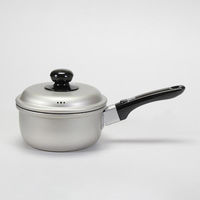 リバティーコーポレーション 片手鍋 14cm アルミ ガス火専用 軽量 LD-374 1個（直送品）