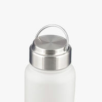 ベストコ マグボトル 350ml 保冷 保温 ホワイト ステンレス ハンドル付き NQ-0331 1個（直送品）