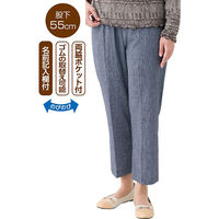 ケアファッション おしりスルッと楊柳パンツ ブルーグレー S W0182118014 1着（直送品）