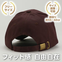 アーテック コットンツイルキャップ ブラウン 52674 1セット(1個×2)（直送品）