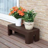 リバティーコーポレーション 踏み台 ブラウン 高さ20cmワイド LD-142 1個（直送品）