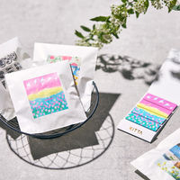 キングジム キッタ ミズウミ 40枚入(10枚×4柄) KIT071 1セット(3冊)（直送品）