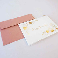 包む メッセージカード 誕生日 バースデー TC102 1セット(4個)（直送品）