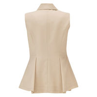 ボンマックス ロングベスト ベージュ 15号 AUV1300 AUV1300-1-15G 1着（直送品）