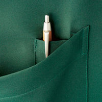 ボンマックス H型胸当てエプロン ブラウン L FK7205 FK7205-5-L 1枚（直送品）