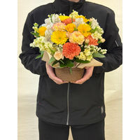 welzo 季節のお祝いアレンジメント 明るいイエロー 4933136989740 1個（直送品）