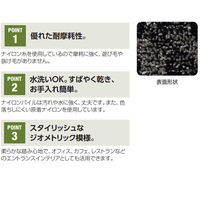 山崎産業株式会社 ロンステップマット ジオストライプ#12 900×1200mm F-280-12 1枚（直送品）