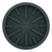 ベストコ フラワーポット用 根腐れ防止 プレート 受け皿 4号 グリーン MA-3249 1個（直送品）