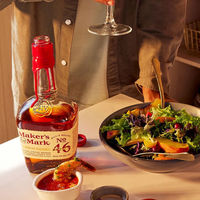 クラフトウイスキー　メーカーズマーク　46　700ml（2本）　ギフトカード　二重封筒（直送品）