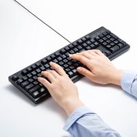 サンワサプライ 日本語109キーボード ブラック SKB-109PBK 1台
