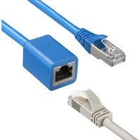 サンワサプライ カテゴリ6STP延長LANケーブル ブルー・10m KB-STP6EX-10BL 1本