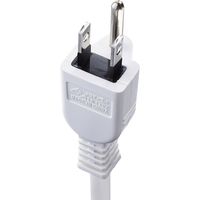 延長コード 電源タップ 2.5m 3P（ピン） 4個口 マグネット ホワイト TAP-SH3425MG3P サンワサプライ 1個