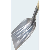 シンセイ 木柄アルミショベル大 炭スコップ 4571191193650-3 1セット(3本入)（直送品）