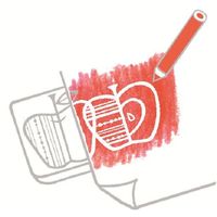 コクヨ WORK×CREATEシリーズ 凸凹カードボックス くだもの KE-WC41-3 1冊