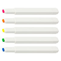 コクヨ 固形マーカー PASTA（パスタ） 5 FLUORESCENT COLORS 5色セット KE-SP15-5 1箱