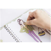 コクヨ 着せ替えシールブック おしゃれノート3 KE-WC33 1冊