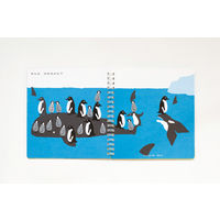 コクヨ シールブック カラフルアニマル KE-WC16 1冊