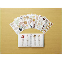 コクヨ 着せ替えシールブック おしゃれノート LIZ LISA KE-WC29 1冊