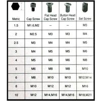 エスコ 2.0x 99mm [BallーHexagon]キーレンチ EA573EB-2 1セット(70本)（直送品）