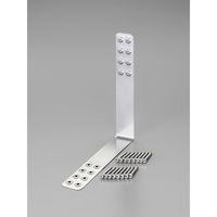 エスコ 45x300x300mm 補強金具(ステンレス製) EA951EB-844 1セット(10個)（直送品）