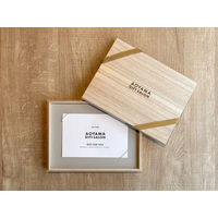 【手土産やプレゼントに】 「OLiVO」オリーブオイルプチギフト(50ml×5本セット)　ギフトカード　桐箱　専用紙袋付き（直送品）