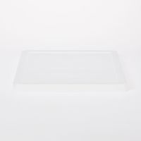 無印良品 ポリプロピレン 収納ボックス ワイド フタ 幅51×奥行37.5×高さ2.5cm 2個 良品計画