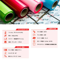 B-FLEX BF GLITTER スムースグリッター加工フィルム 443322 1本（直送品）