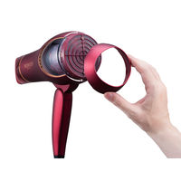 モンスター ヘアドライヤー マット仕上げ 風量2.2 レッド KHDW770R 1台