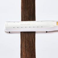 KOIZUMI（コイズミ） ヘアアイロン マイナスイオン（W＆D）80-200℃ ホワイト KHS8130W 1台