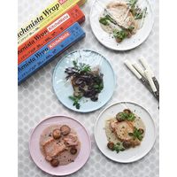 キッチニスタ 食品ラップ 抗菌レッド 30cm×100m 長尺 業務用 1セット（5本）