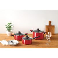 和平フレイズ ルッカ IH対応シチューポット22cm RB-1716 1セット(4個)