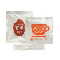 【非常食】 アルファー食品 サクッとライス野菜カレースープ 190g×40 11421733 5年10ヶ月保存 1袋