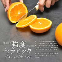 【軒先渡し】B.Bファニシング CERABILL 収納付きダイニングテーブル 幅700×奥行700×高さ715mm ライトグレー 1台（直送品）