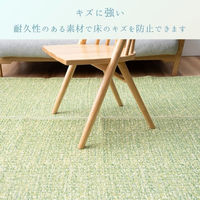 イケヒコ シャーレ 畳カーペット 1740×1740mm ブルー 1090590040902 1枚（直送品）