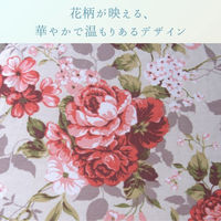 イケヒコ フロール ブラウン 205×205cm 1160730060103 1個（直送品）