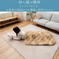 イケヒコ フレーク ベージュ 90×150cm 1173510025224 1個（直送品）
