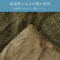 イケヒコ Jプレイン 掛け グリーン 200×250cm 1330090120802 1個（直送品）