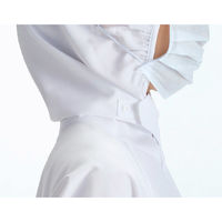 住商モンブラン フード一体型ブルゾン 兼用長袖 白 S RL8801-2 1枚（直送品）