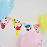 株式会社TakaraTec PEANUTS ペナントガーランド パステル 1セット(100袋入) 0521040002（直送品）