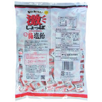 一貫堂 桃太郎製菓 1kg 激しょっぱ生梅塩飴 1セット(1個×3)