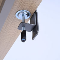 YAMAZEN モニターアーム デュアル スプリングアシスト機能 32インチ対応 耐荷重各9kg LMAS-D(SG) 1台（直送品）