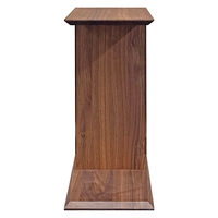 【軒先渡し】吉桂 BOXサイドテーブル プリメラ 幅250×奥行420×高さ560mm ウォールナット 1台（直送品）