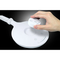 ジェントス ルミサス 高演色クランプ式リモコンデスクライト DK-R117WH 1台（直送品）