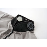 サンエス ハイブリッドクール半袖 6シルバー S EF92690S 1セット（直送品）